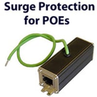 Surge Protector for POE injector