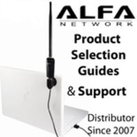 Alfa USB adapters and upgrades to extend range; tech support