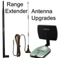 Signal booster antenna upgrades for WiFi USB adapters